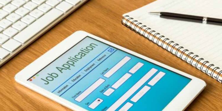 online job application