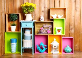 Use Sturdy And Elegant Storage Containers And Shelves