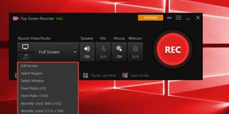 How To Record Zoom Meetings with iTop Screen Recorder
