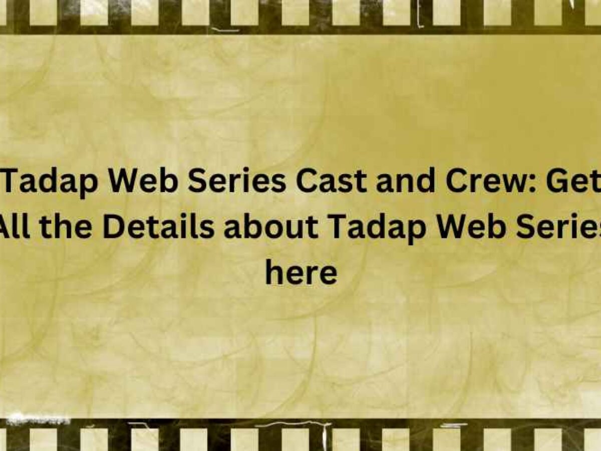 Tadap web series online hot sale