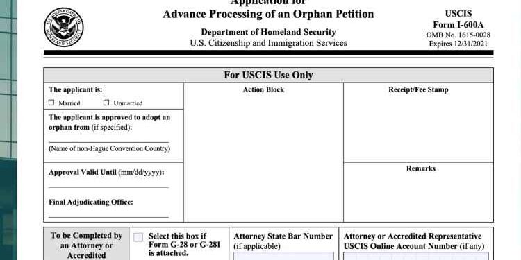 What is Form I-600A and How Does it Work?