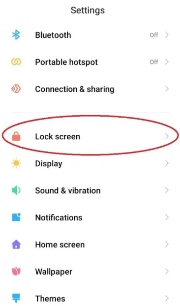 Step 1 of how to remove Glance from Mi 10 Pro 5G