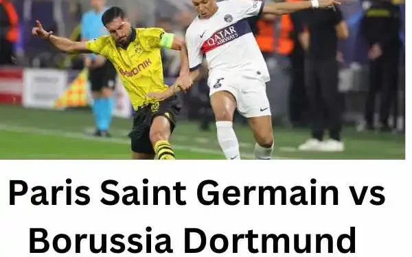 Paris Saint Germain vs Borussia Dortmund standings