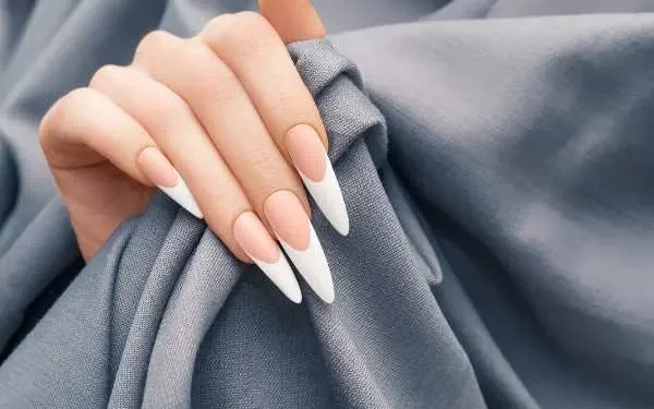 Sky Blue French Tip