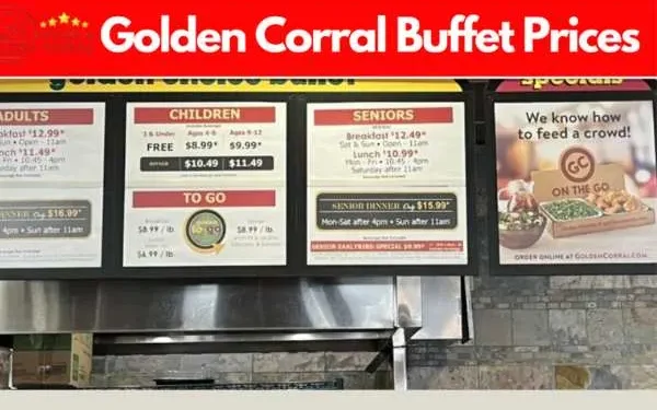 Golden Corral Meal Prices
