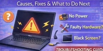 Why My Dell Laptop Won’t Turn On