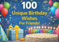 100 Unique Birthday Wishes For Friends