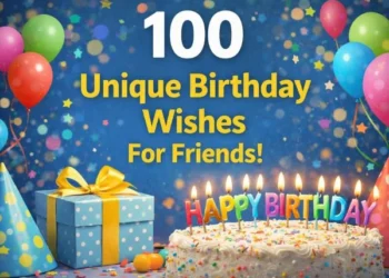 100 Unique Birthday Wishes For Friends