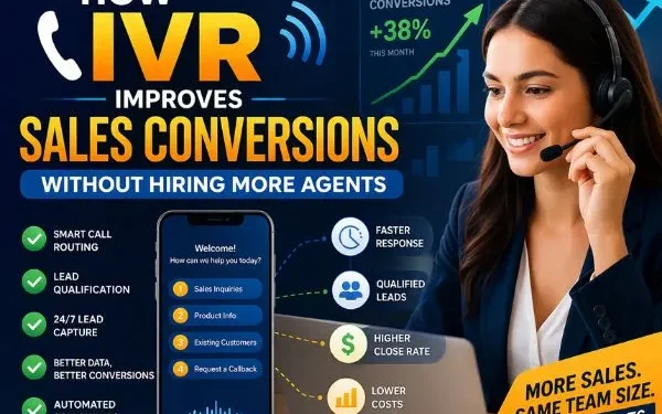 How IVR Improves Sales Conversions Without Hiring More Agents