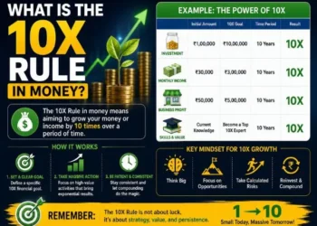 What is the 10X rule in money