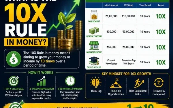 What is the 10X rule in money