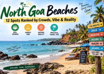 North Goa Beaches: 12 Spots by Crowds, Vibe & Ground Reality