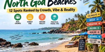 North Goa Beaches: 12 Spots by Crowds, Vibe & Ground Reality