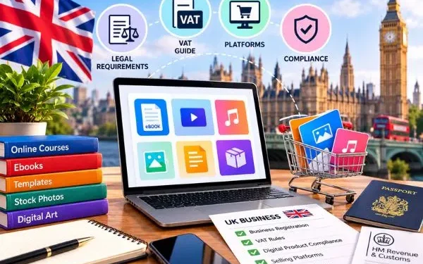 How to Sell Digital Products in the UK
