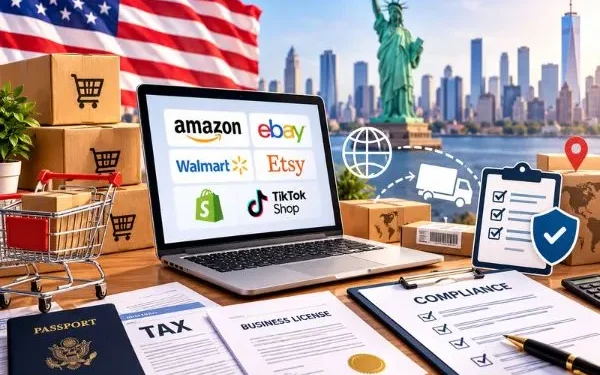 How to Sell Products in the USA: The Complete Guide to Documents, Platforms, and Compliance