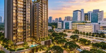 The Serra Residences is positioned near the Health City Novena transformation