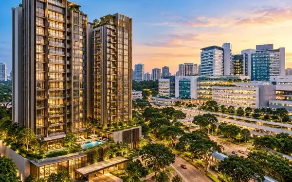 The Serra Residences is positioned near the Health City Novena transformation